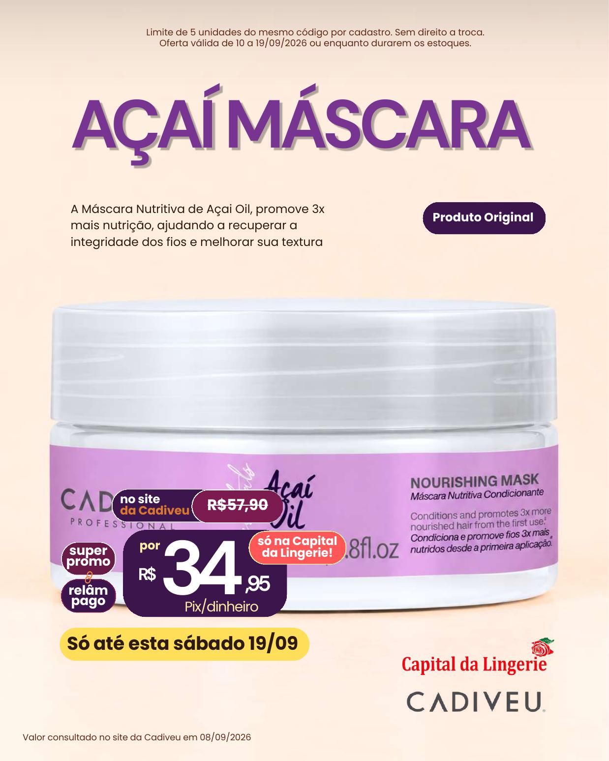 Oferta de cosmético 30