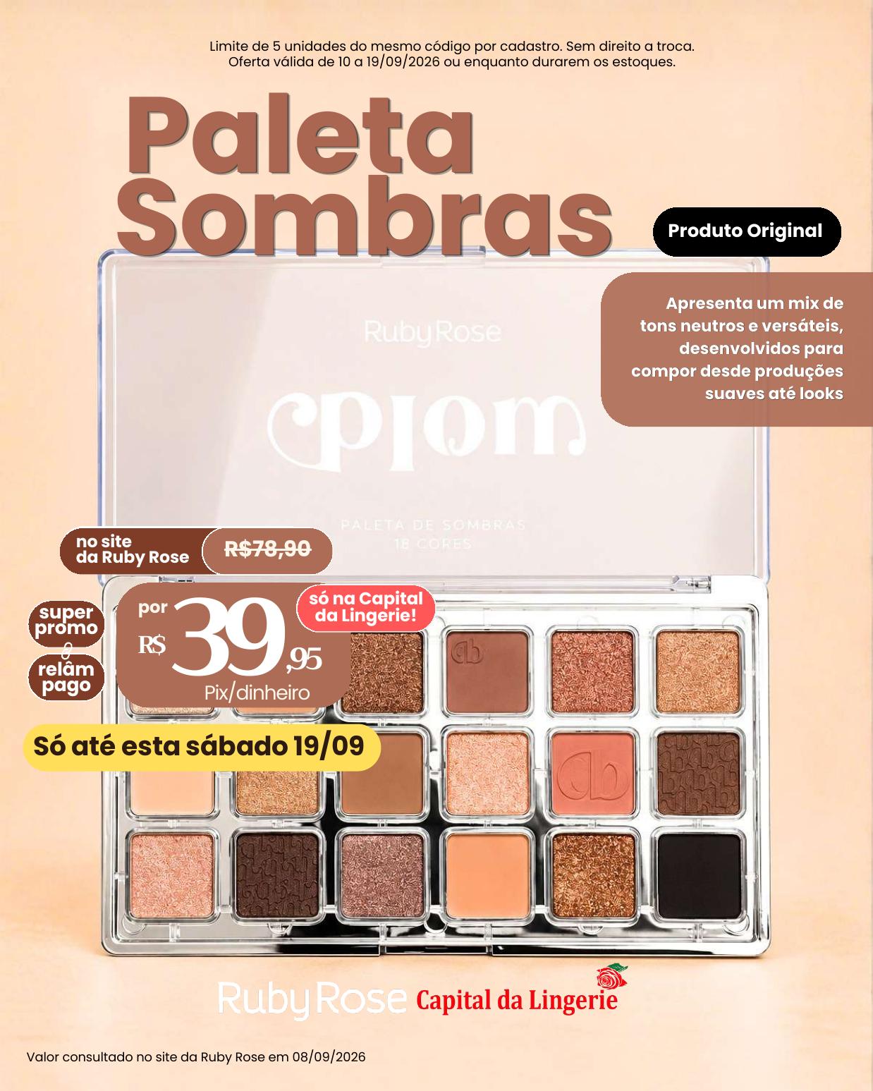 Oferta de cosmético 23