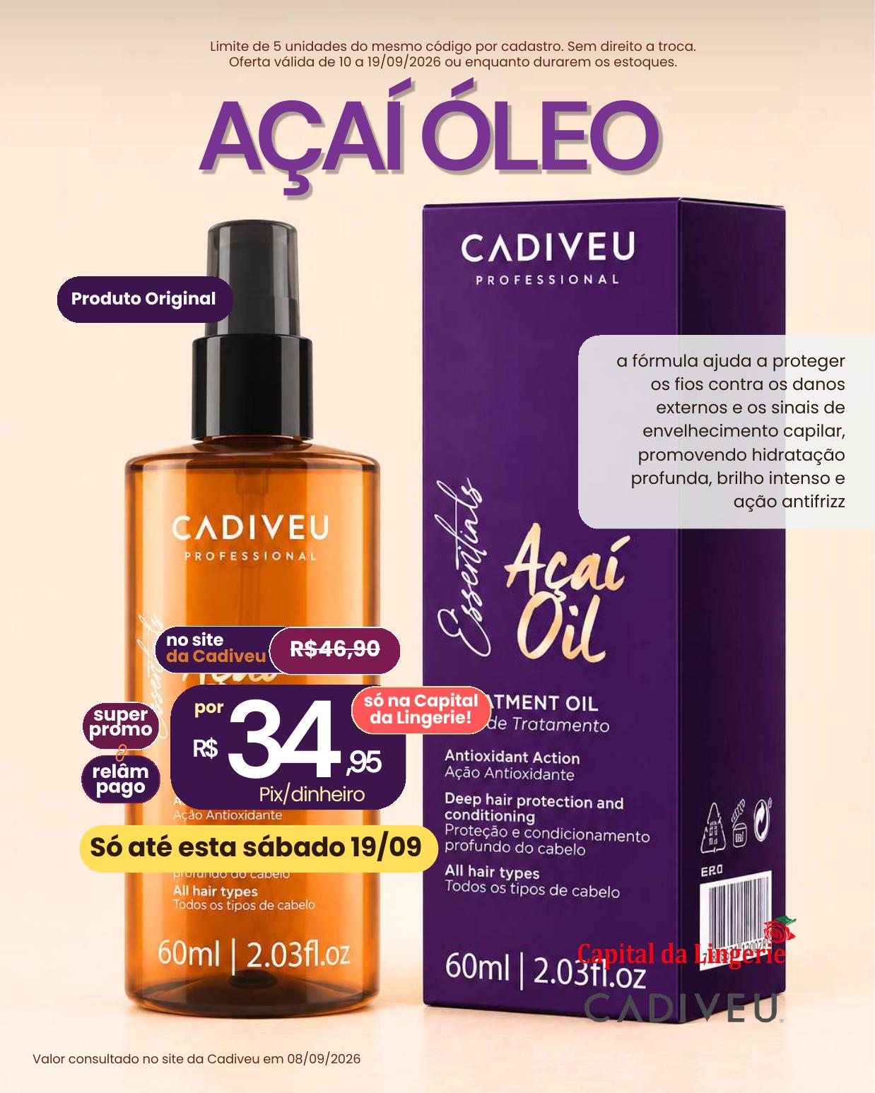 Oferta de cosmético 33